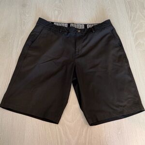 Puma Men's Charcoal Athletic Shorts